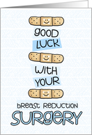 Breast Reduction - Bandage - Get Well card