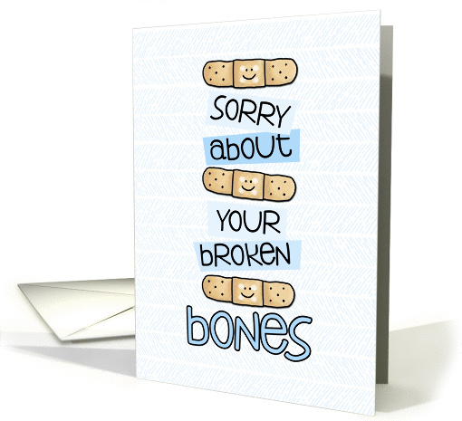 Broken Bones - Bandage - Get Well card (974639)