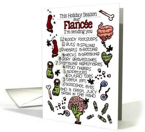 for my Fiance - 12 Days of Zombie Christmas card (996413)