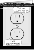 Congratulations on Becoming An Electrician-Electrical Outlets Talk card