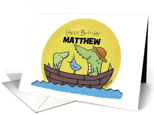 Customizable Name Happy Birthday to Big Brother Matthew... (1429414)