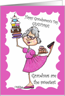 Granny Sweets Happy Grandparents Day for Grandma card