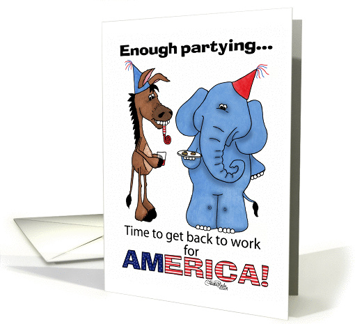 Enough Partying card (351919)