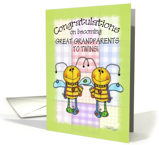 Congratulations on becoming Great Grandparents to Twins... (816867)