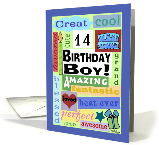 Happy Birthday For 14 Year Old Boy Good Word Subway Art Card 923841 happy-birthday-for-14-year-old-boy-good-word-subway-art-card-923841