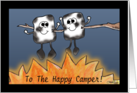 Thinking of You at Summer Camp Toasted Marshmallows card