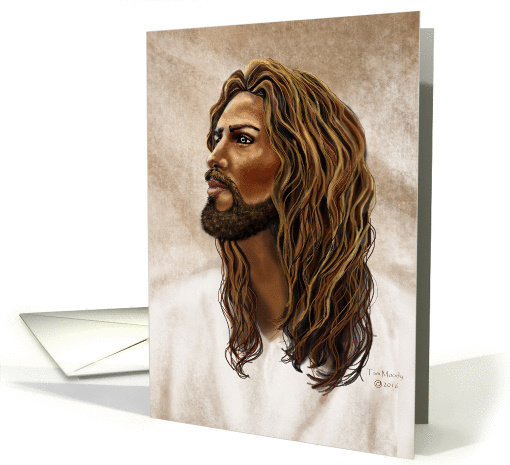 Jesus Our Savior Blank Note card (1455116)