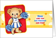 Cheer Bear Team Mom Appreciation Thank You Cards