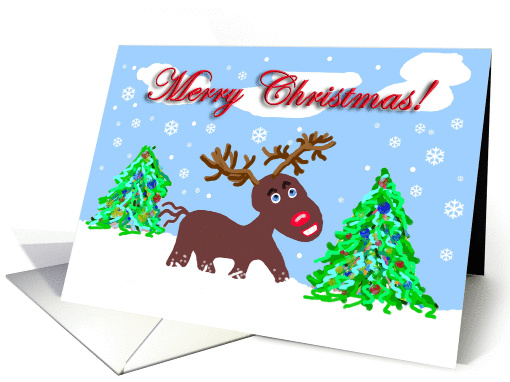 A Baby Reindeer! - Verse Inside card (114116)
