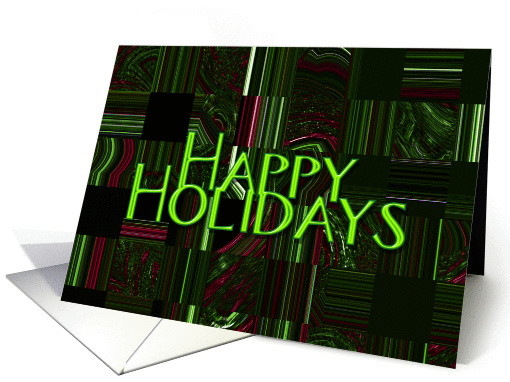 Happy Holidays - Verse Inside card (114758)