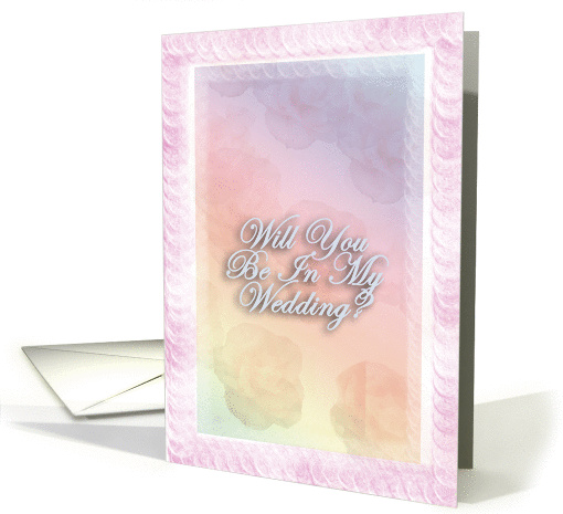 Will You Be In My Wedding - Blank Inside card (157263)