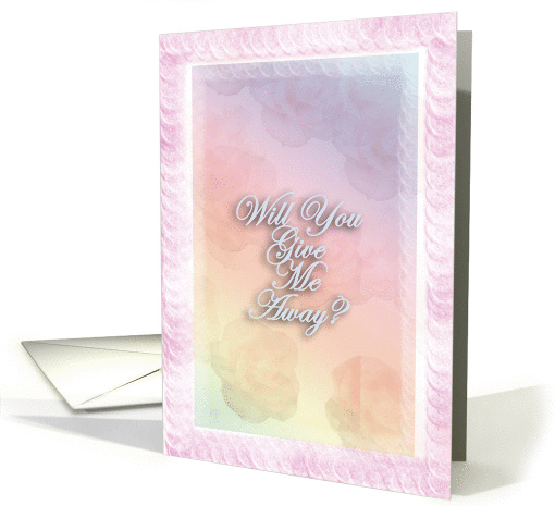 Will You Give Me Away? - Blank Inside card (157287)