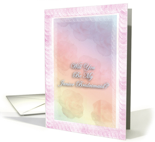 Will You Be My Junior Bridesmaid? - Blank Inside card (157293)