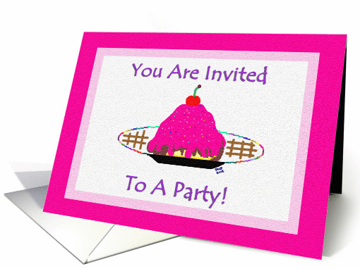 You Are Invited To A Party! card (172015)