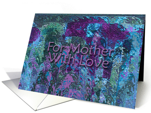 For Mother With Love - Verse Inside card (183477)