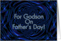 For Godson On Father’s Day! - Verse Inside card