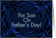 For Son On Father’s Day! - Verse Inside card