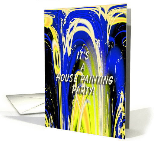 House Painting Party! - Blank Inside card (271072)
