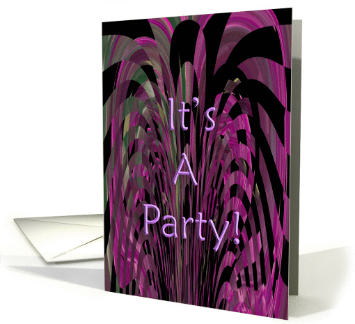 It's A Party #2 - Add Your Instructions card (76696)