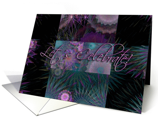 Let's Celebrate! - Blank Inside card (94164)