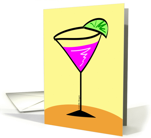 Cosmo Cocktail card (83032)