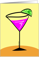 Cosmo Cocktail Greeting Cards