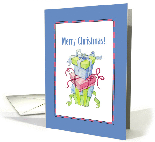 Gift Boxes Christmas card (108440)