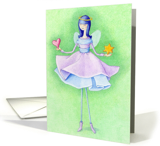 Christmas Angel card (117848)