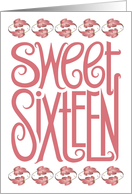 Sweet Sixteen card