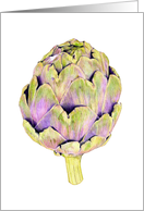 Purple Artichoke card