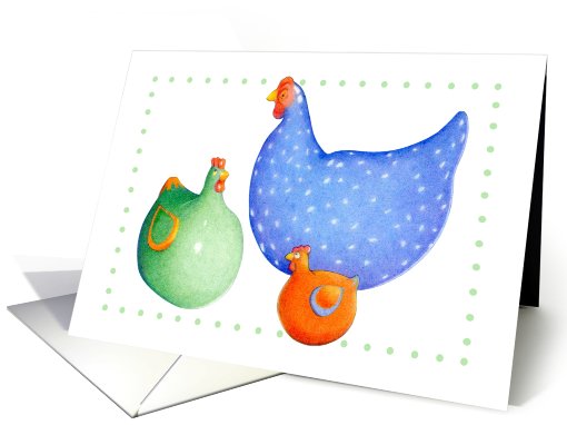 French Hens card (488293)