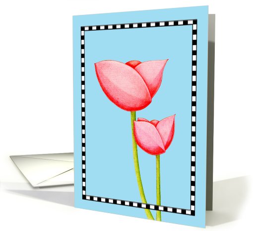 Simple Flowers card (645467)