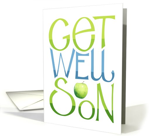 Get Well Soon Apple card (645517)