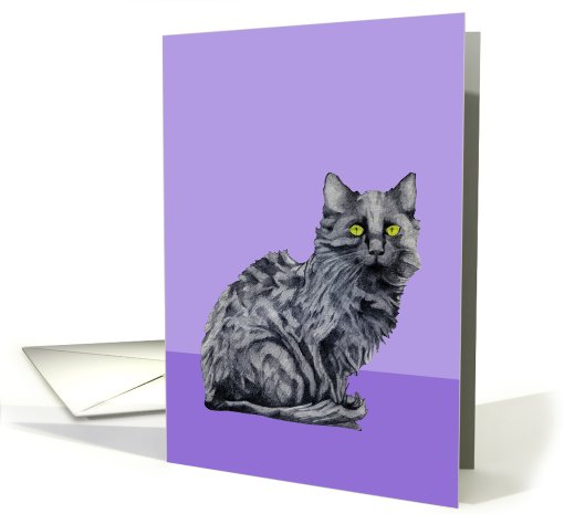 Black Cat purple card (689602)