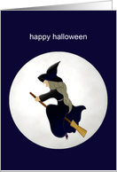 Happy Halloween Witch! card