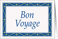 Bon Voyage card