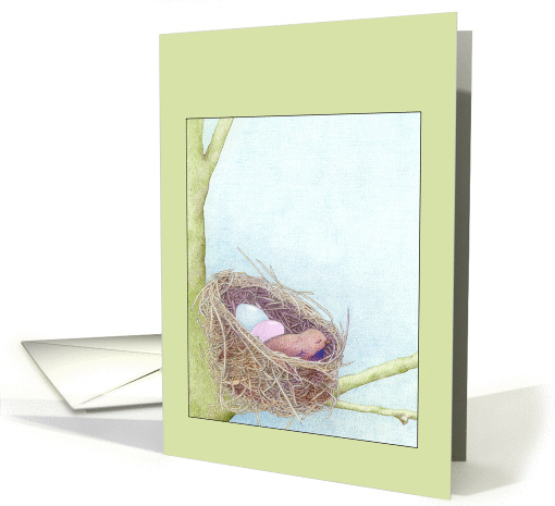 Bird's nest card (78965)