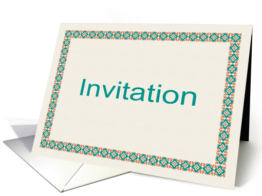 Invitation card (79368)