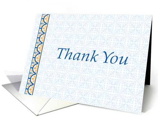 Thank you card (80451)
