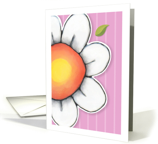 Daisy Joy pink card (943265)