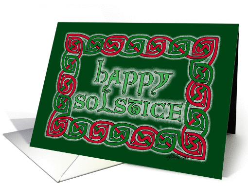 Happy Solstice card (82326)