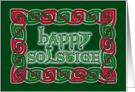 Happy Solstice card