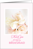 Bridesmaid - Thank You card