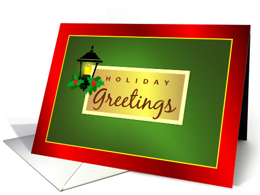 Holiday Greetings card (223377)