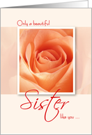 Be My Maid of Honor - Sister card
