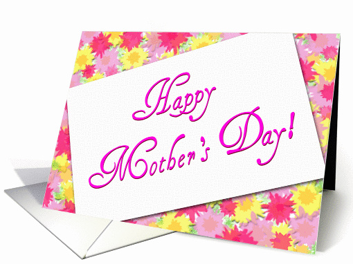 Mother's Day Card - Simple card (50561)