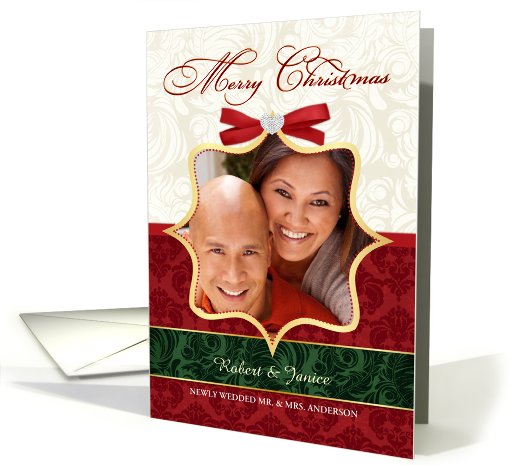 Our First Christmas - Personalized Holiday Photo Greeting... (861659)