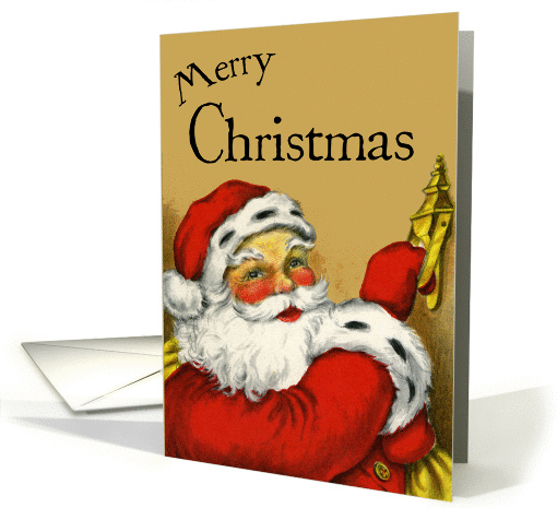 Santa Claus Brings Christmas Greetings card (293468)