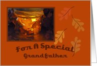 Grandfather Thanksgiving Blessing Card