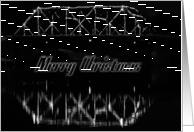 Bedford Falls Bridge Christmas Card